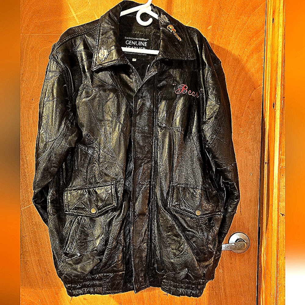 LEATHER JACKET - HANDCRAFTED - NAPOLINE LEATHER OUTFITTERS - VINTAGE